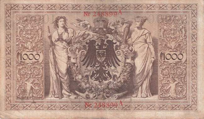 1000 Mark 1908 MA ro.36